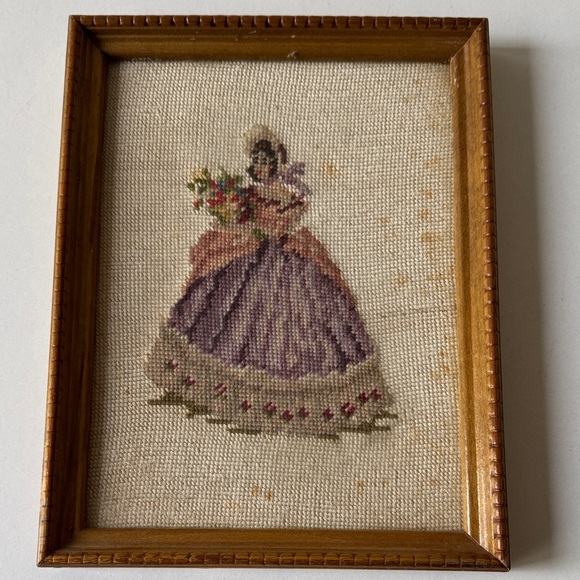 Vintage bundle of Elegant Floral Ceramic Tray, dishes, vintage pictures - Picture 7 of 14